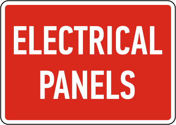 Electrical Panels Sign