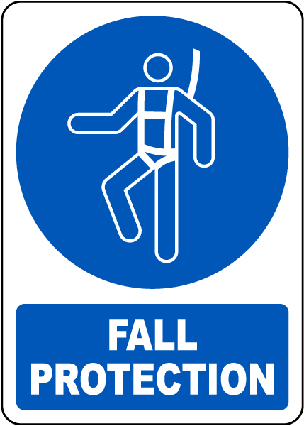 Fall Protection Sign