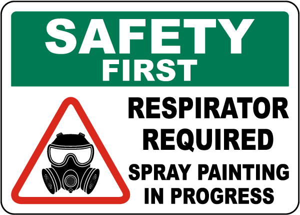 Respirator Required Sign