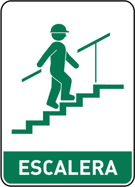 Spanish Stairway Sign