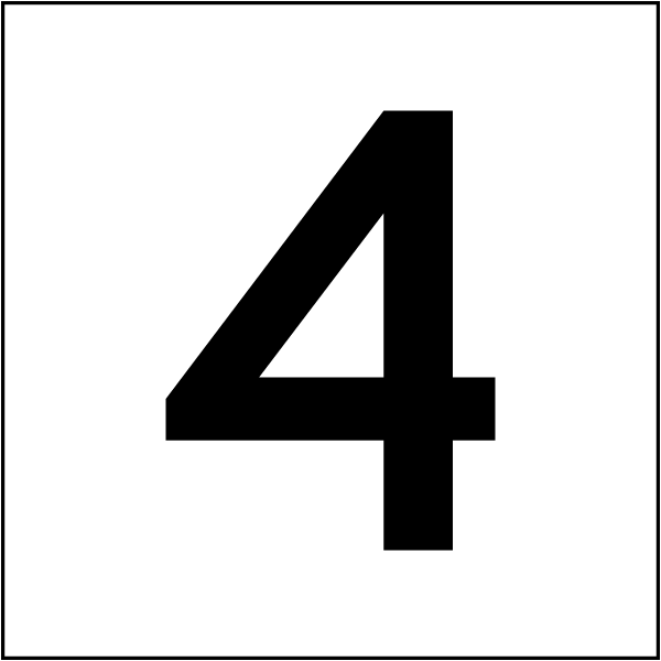 Hanging Sign - Aisle 4