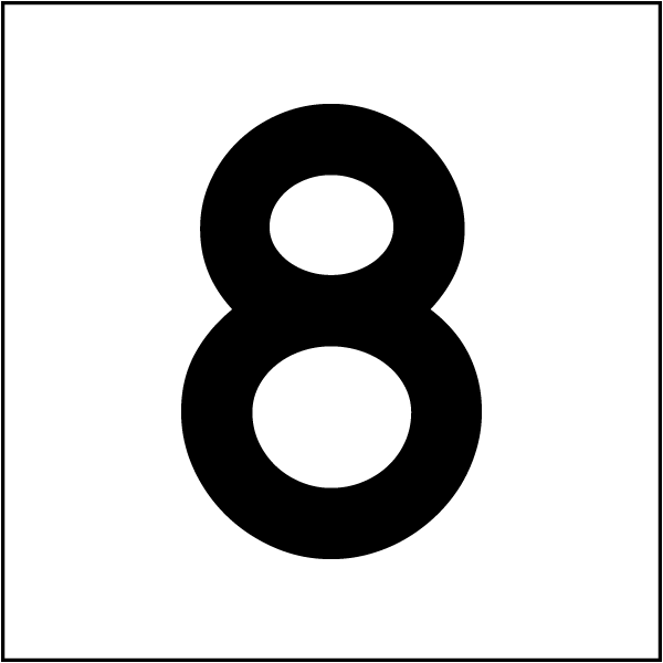 Hanging Sign - Aisle 8
