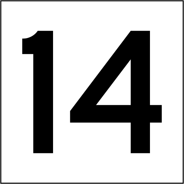 Hanging Sign - Aisle 14