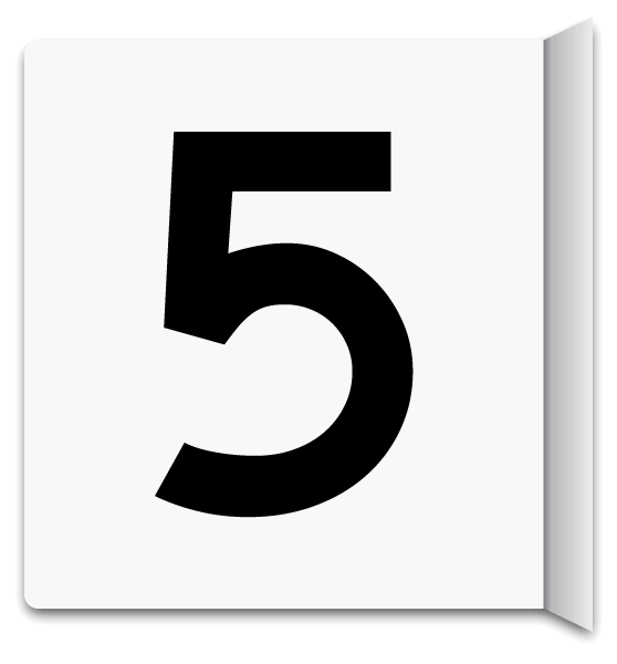 Projecting Sign - Aisle 5