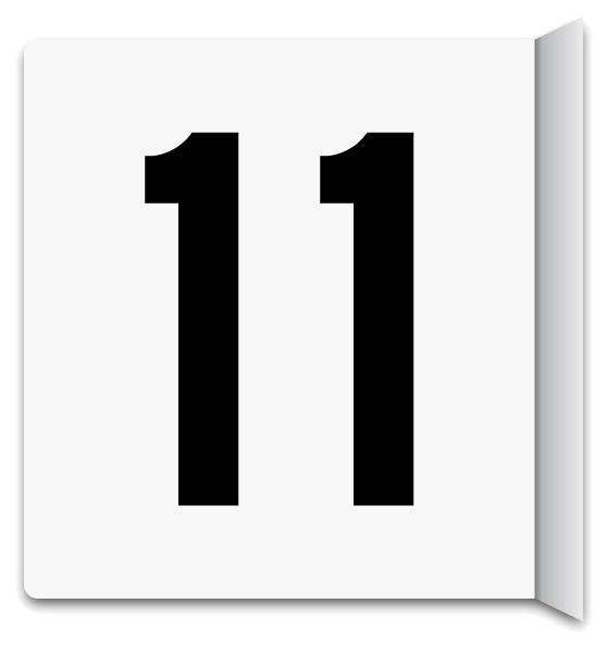 Projecting Sign - Aisle 11