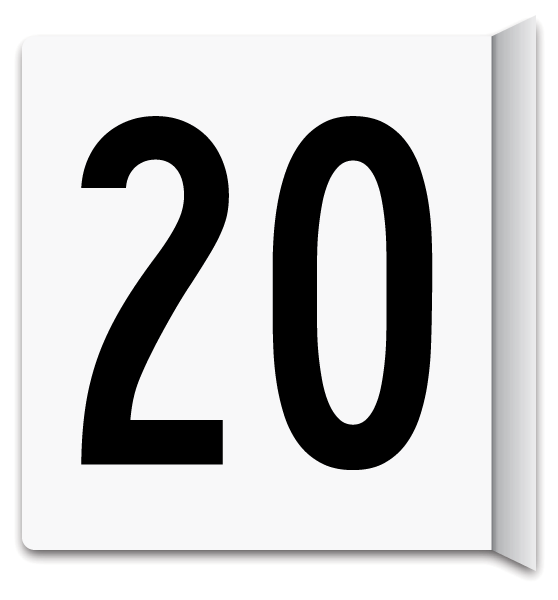 Projecting Sign - Aisle 20