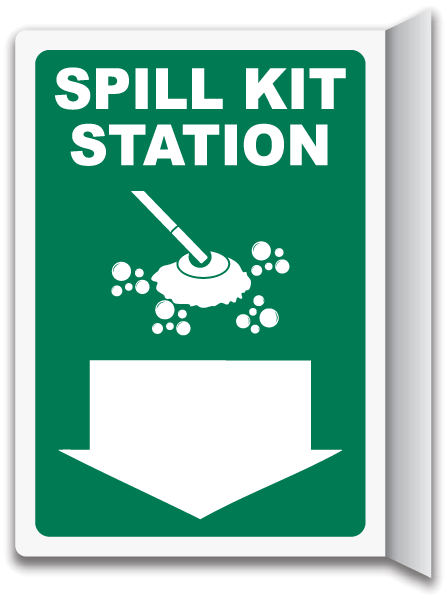 Spill Kit Station Sign