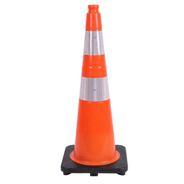 28" 10lb Slim Performance Cone, Reflective Bands 