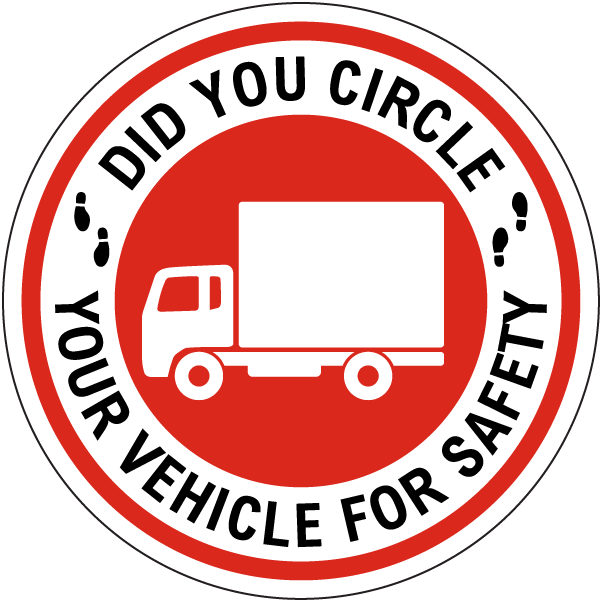Did You Circle Your Vehicle Label