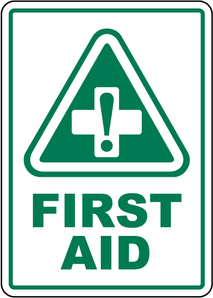 First Aid Sign