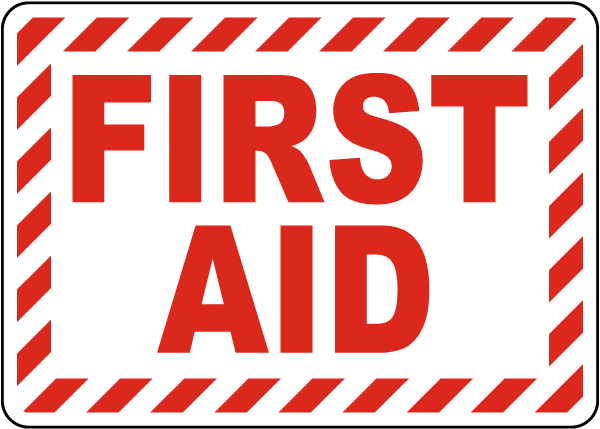 First Aid Sign