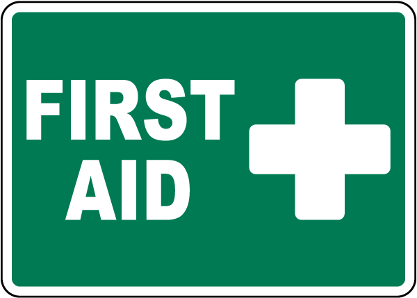First Aid Sign