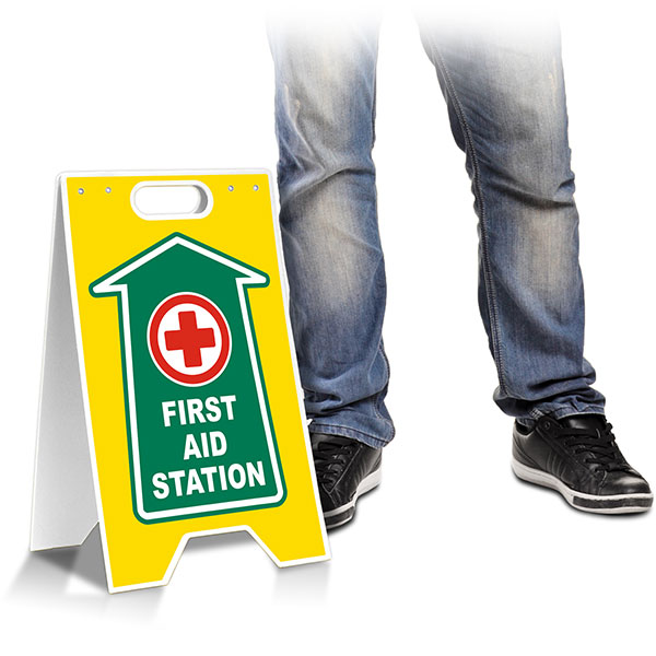 First Aid Station Floor Stand