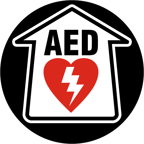 AED Floor Sign