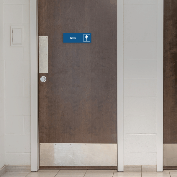 Men Restroom Sign