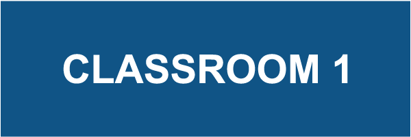Classroom 1 Sign