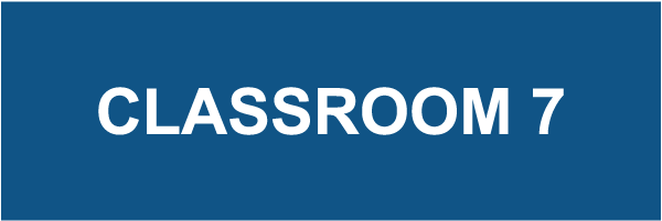 Classroom 7 Sign