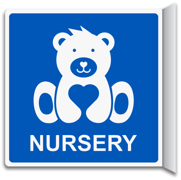 2-Way Nursery Sign