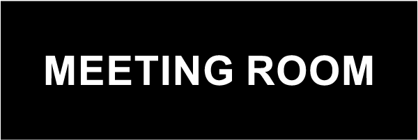 Meeting Room Sign
