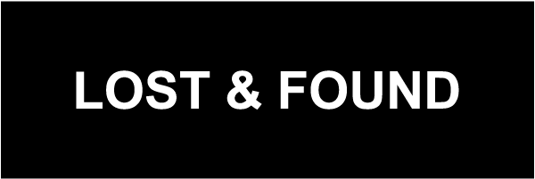 Lost & Found Sign