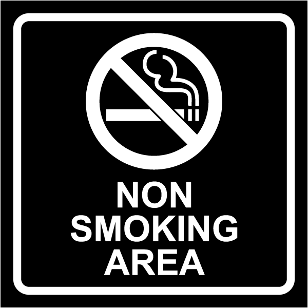 Non Smoking Area Sign