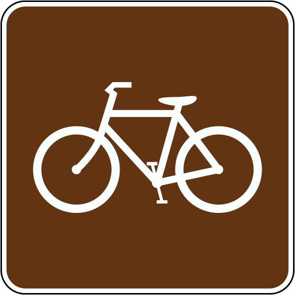 Bicycle Trail Sign