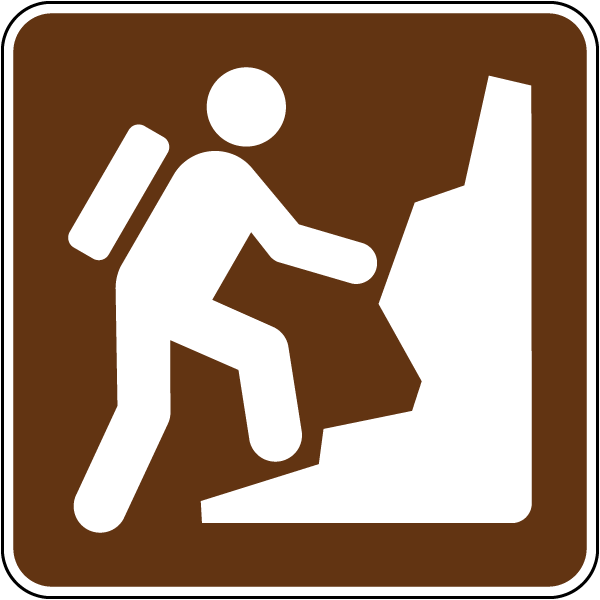 Climbing Sign