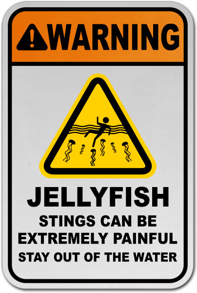 Jellyfish Sting Can Be Painful Sign