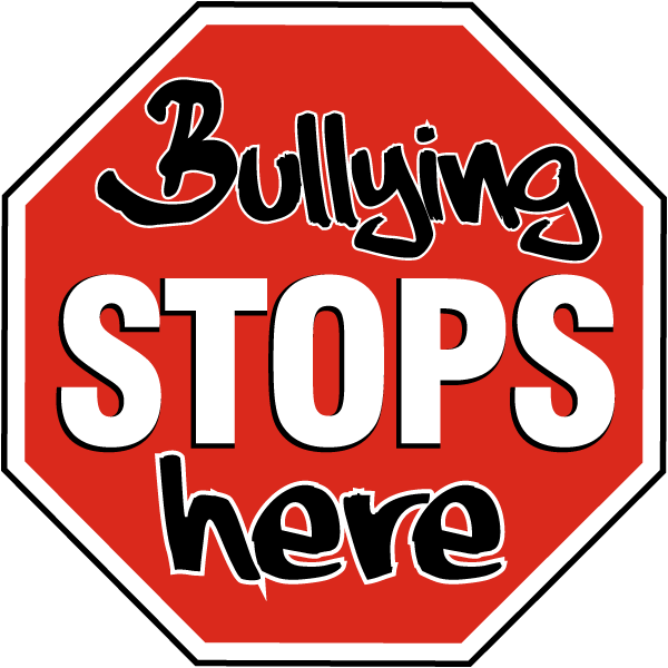 Bullying Stops Here Sign