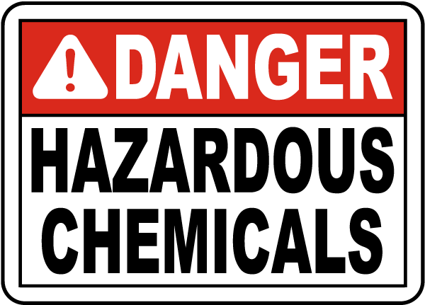 Indiana Pool Chemicals Sign
