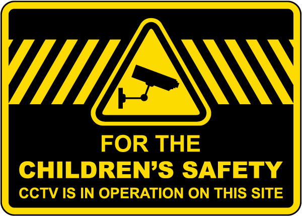 CCTV Is In Operation On This Site Sign