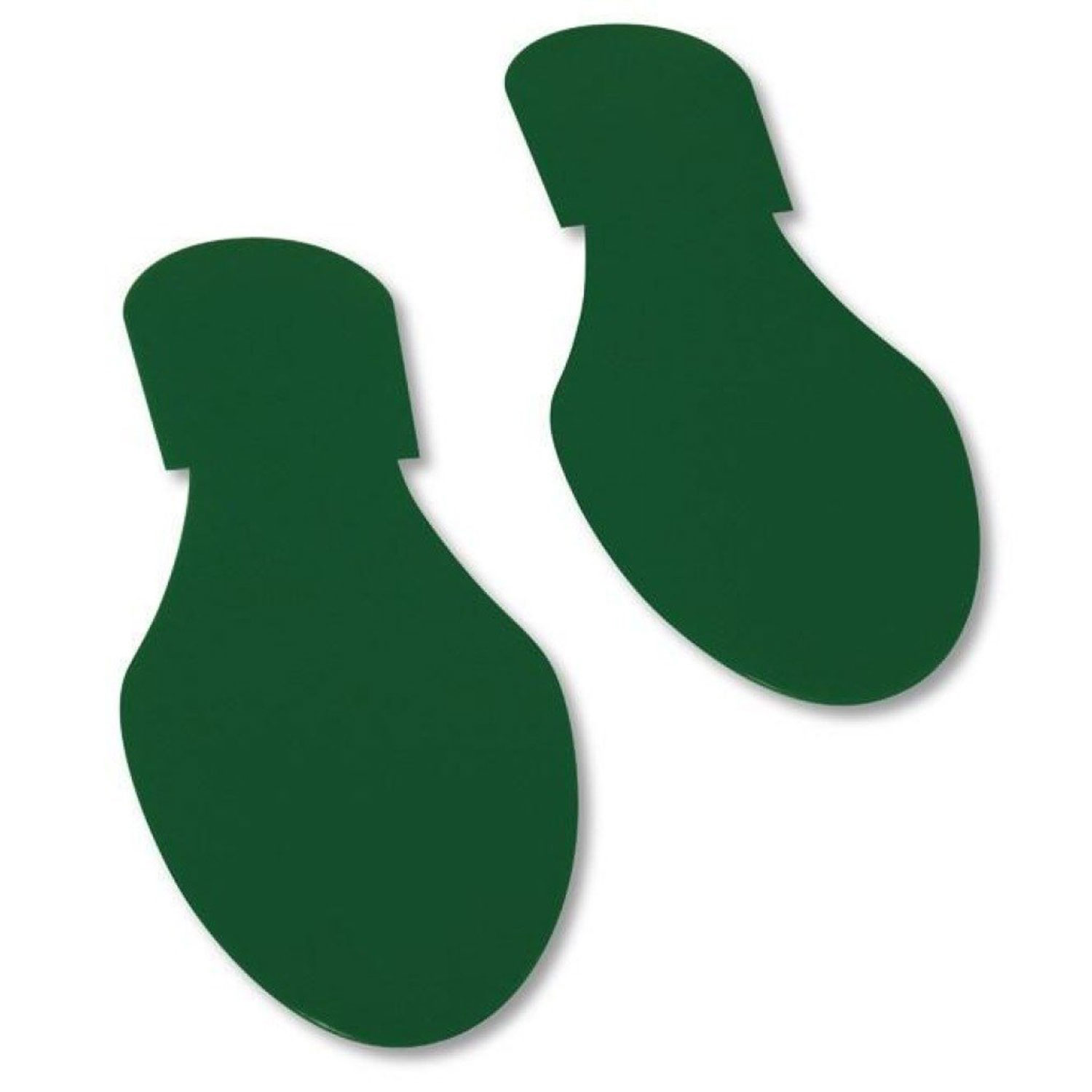Mighty Line Solid Colored Green Footprint
