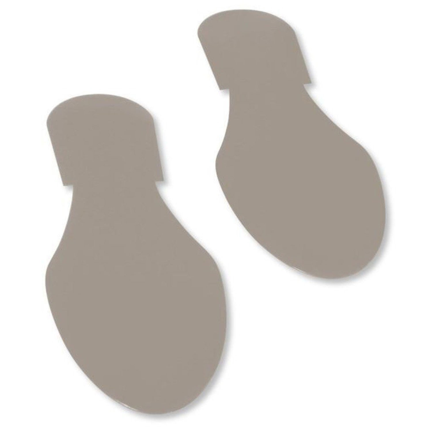 Mighty Line Solid Colored Gray Footprint