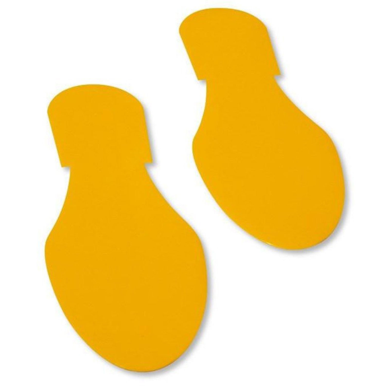 Mighty Line Solid Colored YELLOW Footprint