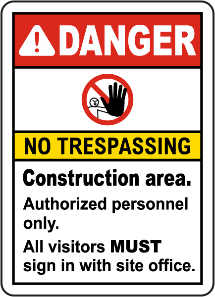thumbnail image 2 of BIG D Danger Sign - 'Do Not Enter Unauthorized Persons Will Be Killed' No Trespassing N73 2 of 6
