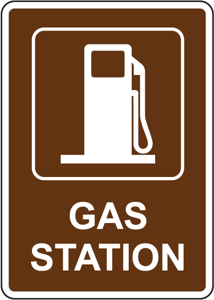 Gas Station Sign