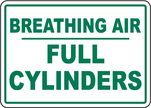 Breathing Air Full Cylinders