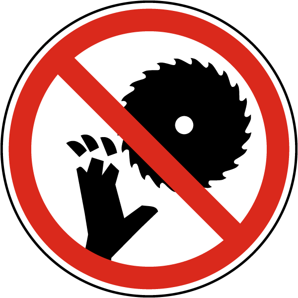 Rotating Cutting Blade Label