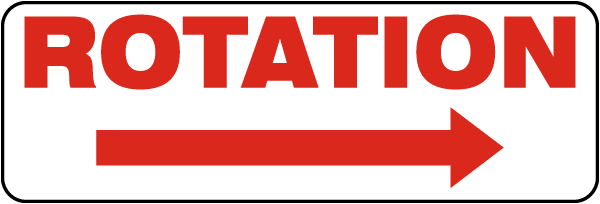 Rotation To The Right Label