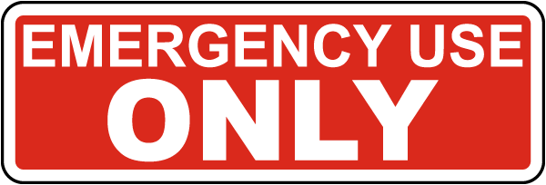 Emergency Use Only Label
