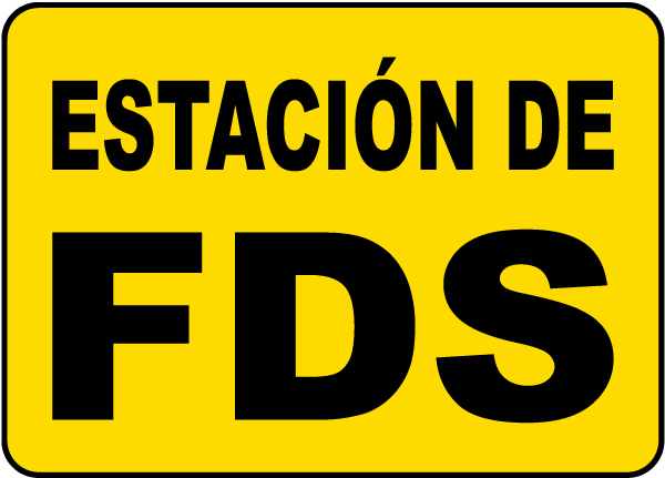 Spanish SDS Station Sign