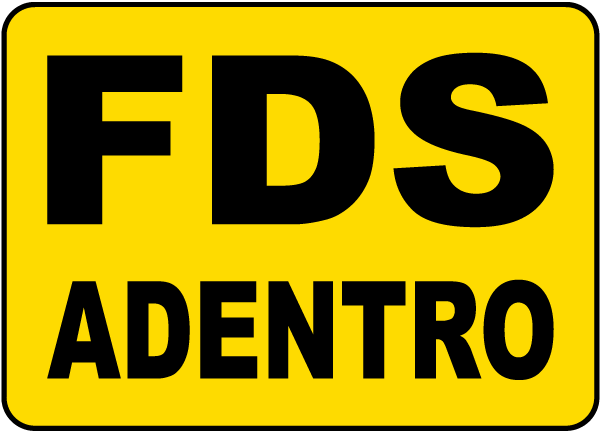 Spanish SDS Inside Sign