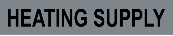 Heating Supply Self-Adhesive Pipe Marker