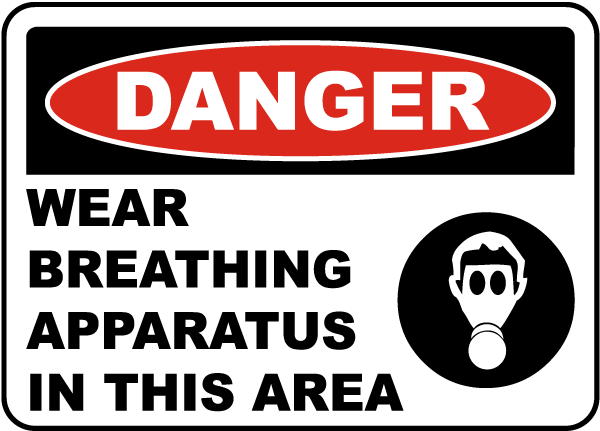 Wear Breathing Apparatus Sign