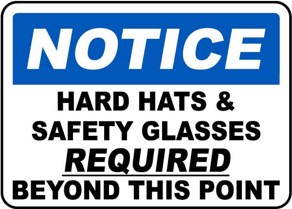 Hair Covering Required Sign