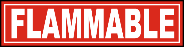 Flammable Label