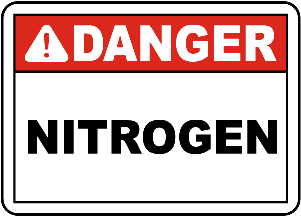 NITROGEN Danger Signs