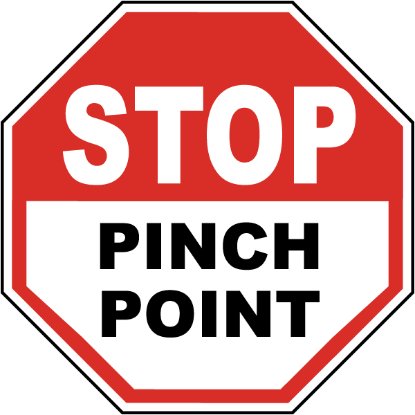 Stop Pinch Point Label