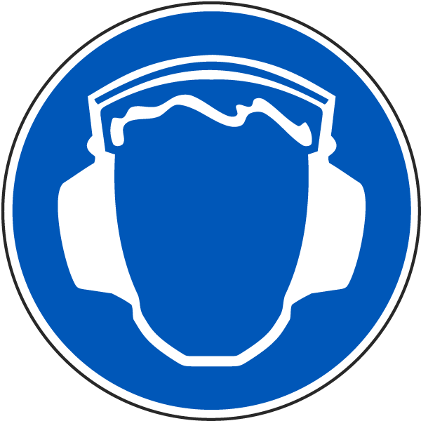 Wear Ear Protection Label
