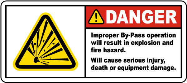 Improper By-Pass Operation Labels